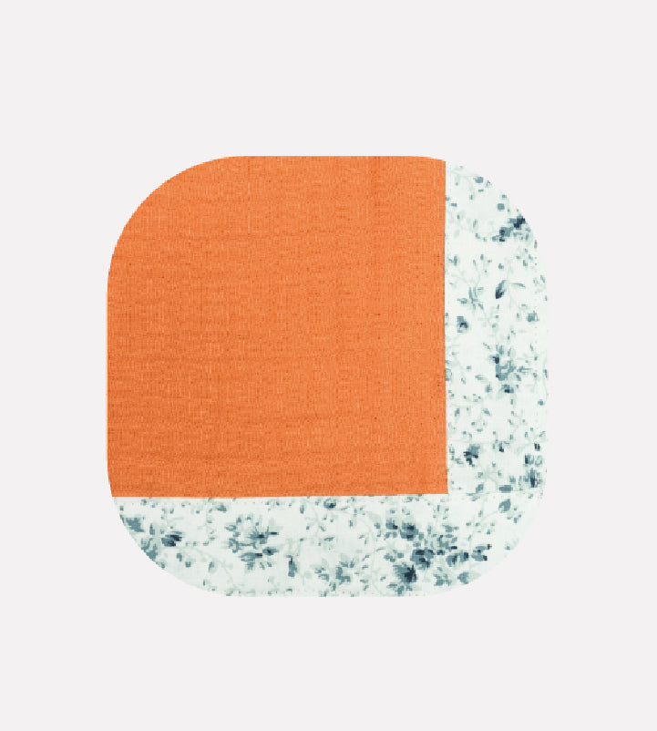 #Orange - Green Flower