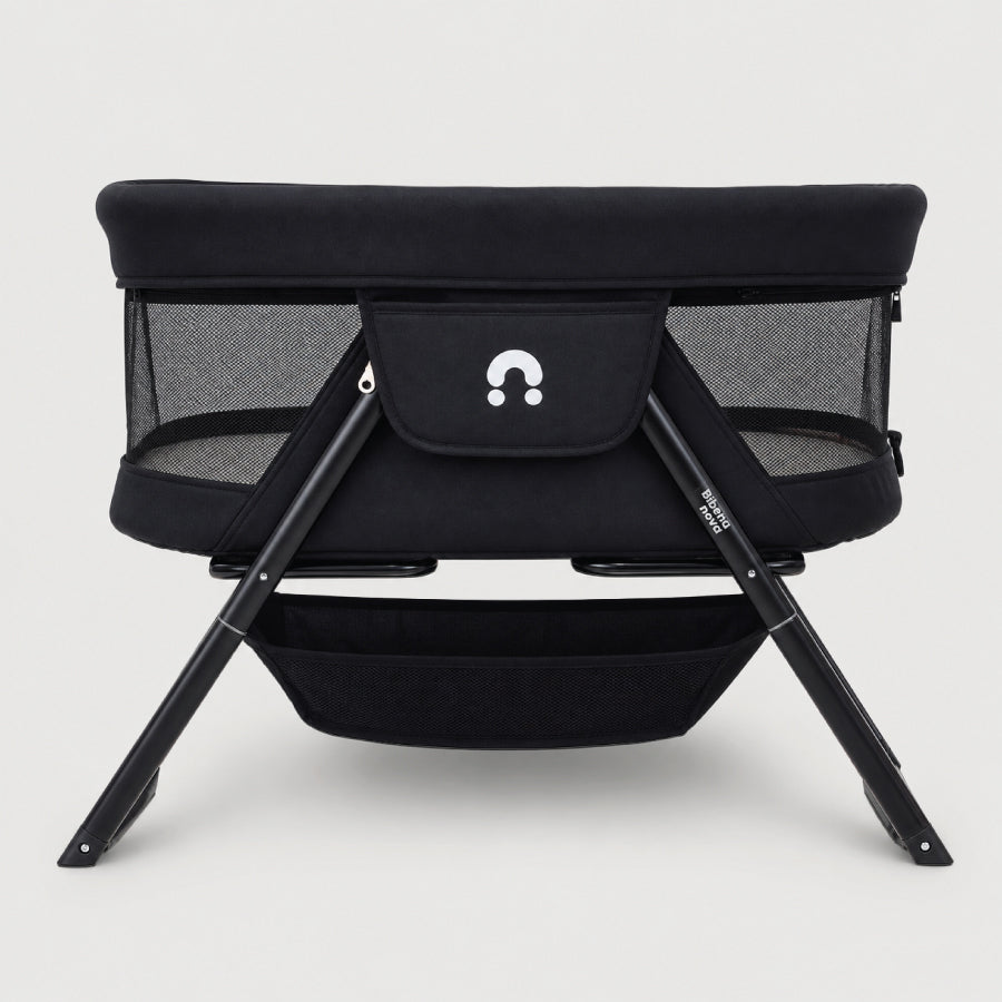 Folding Aluminum Portable Bed & Bassinet