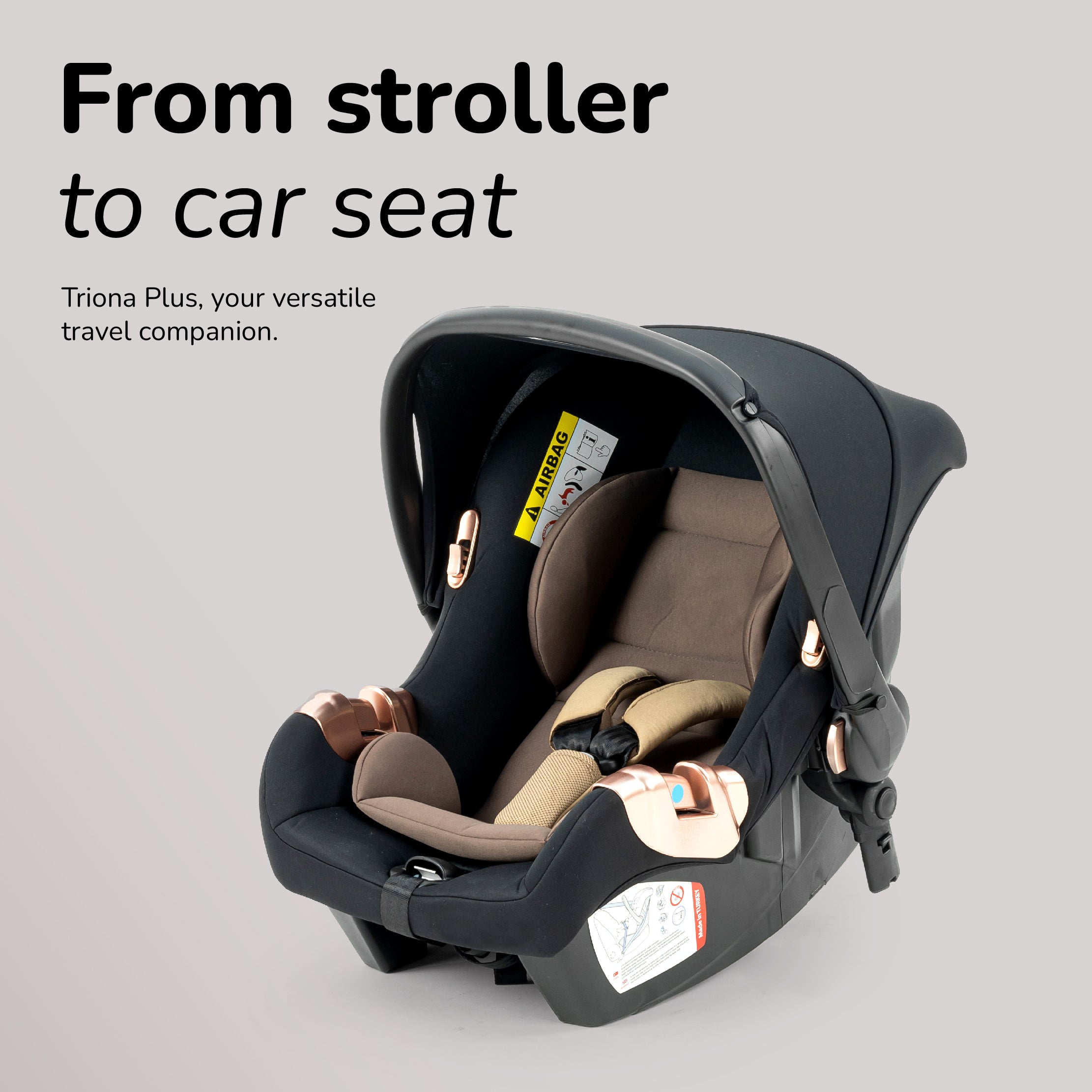 Trona Plus 0-13KG Baby Car Seat