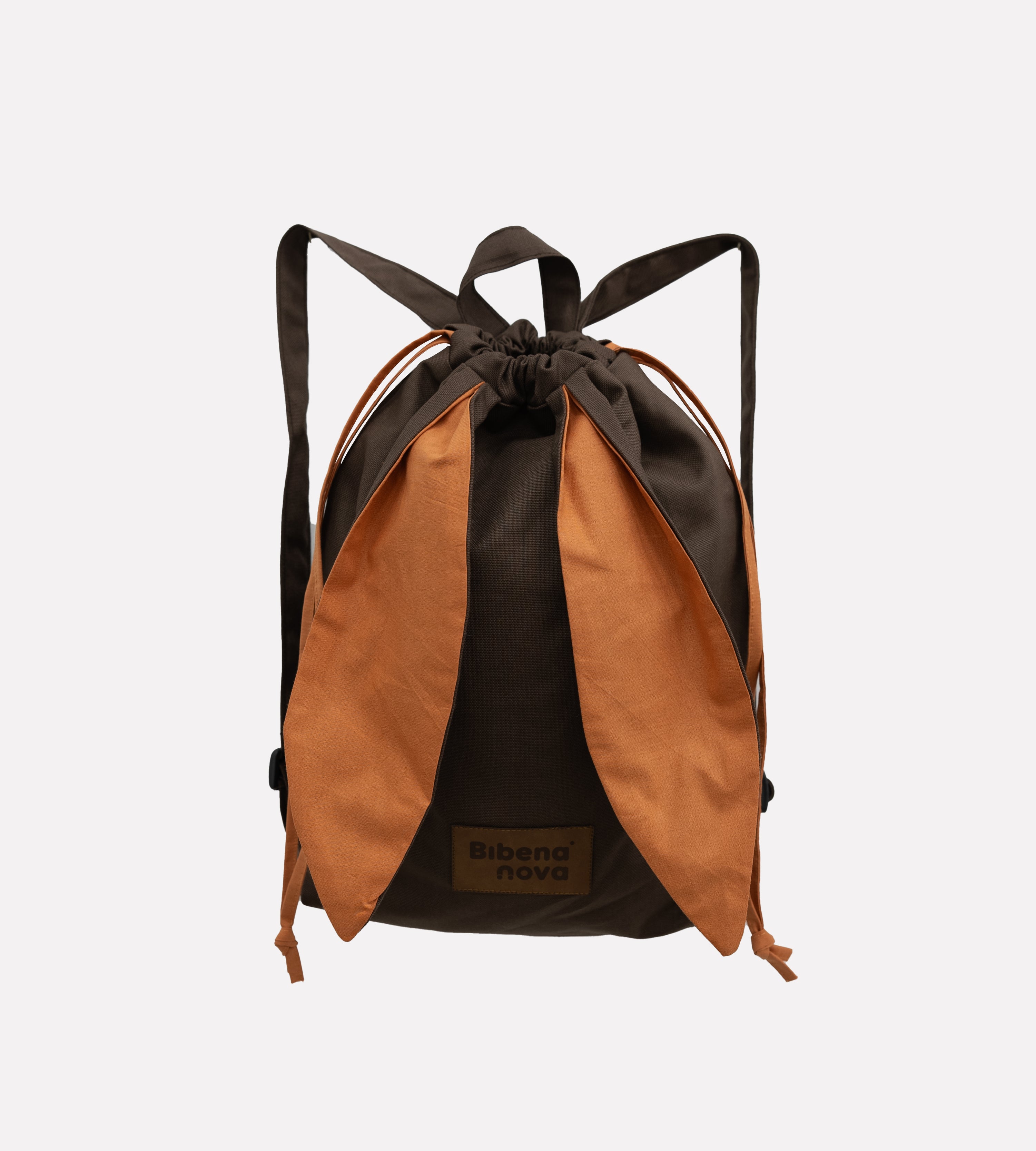 #Brown Panama - Orange