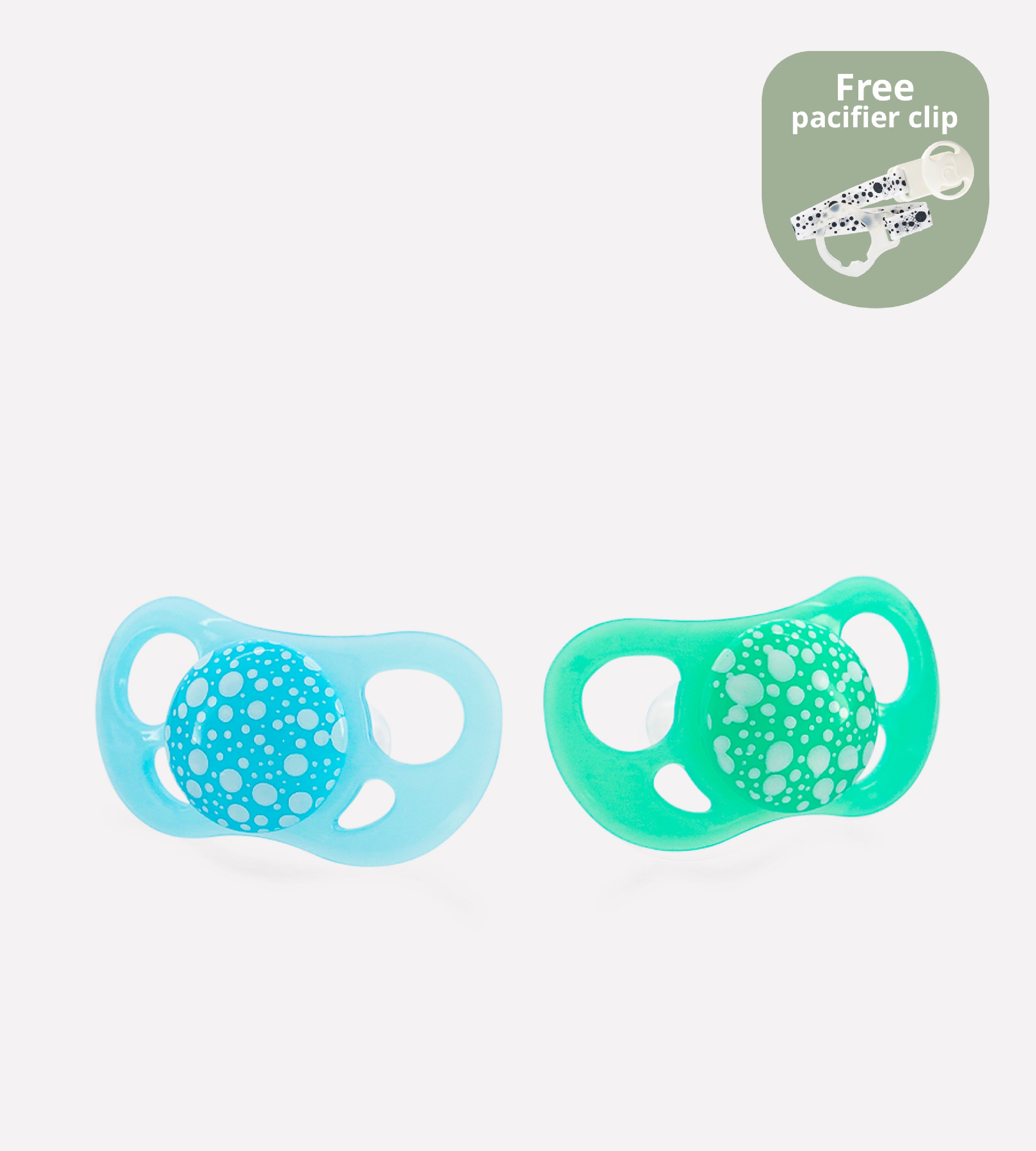 Pacifier 0-6m - (pack of 2)