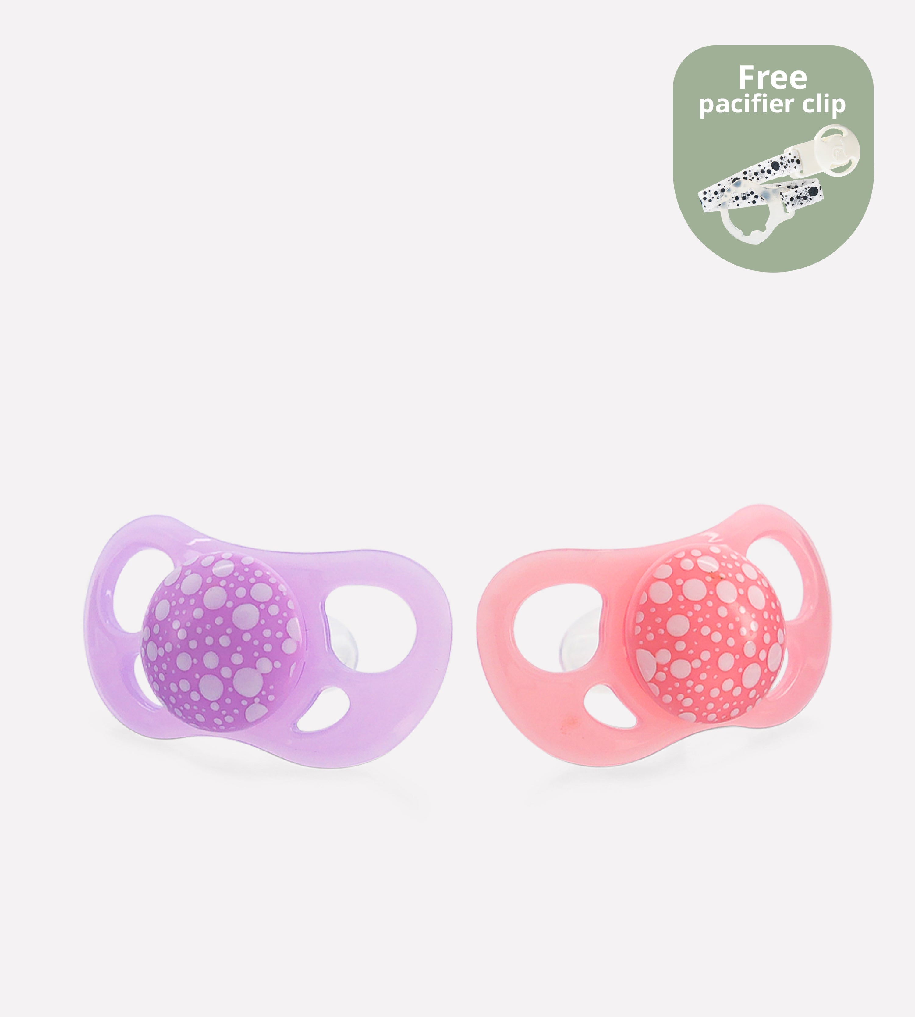 Pacifier 0-6m - (pack of 2)