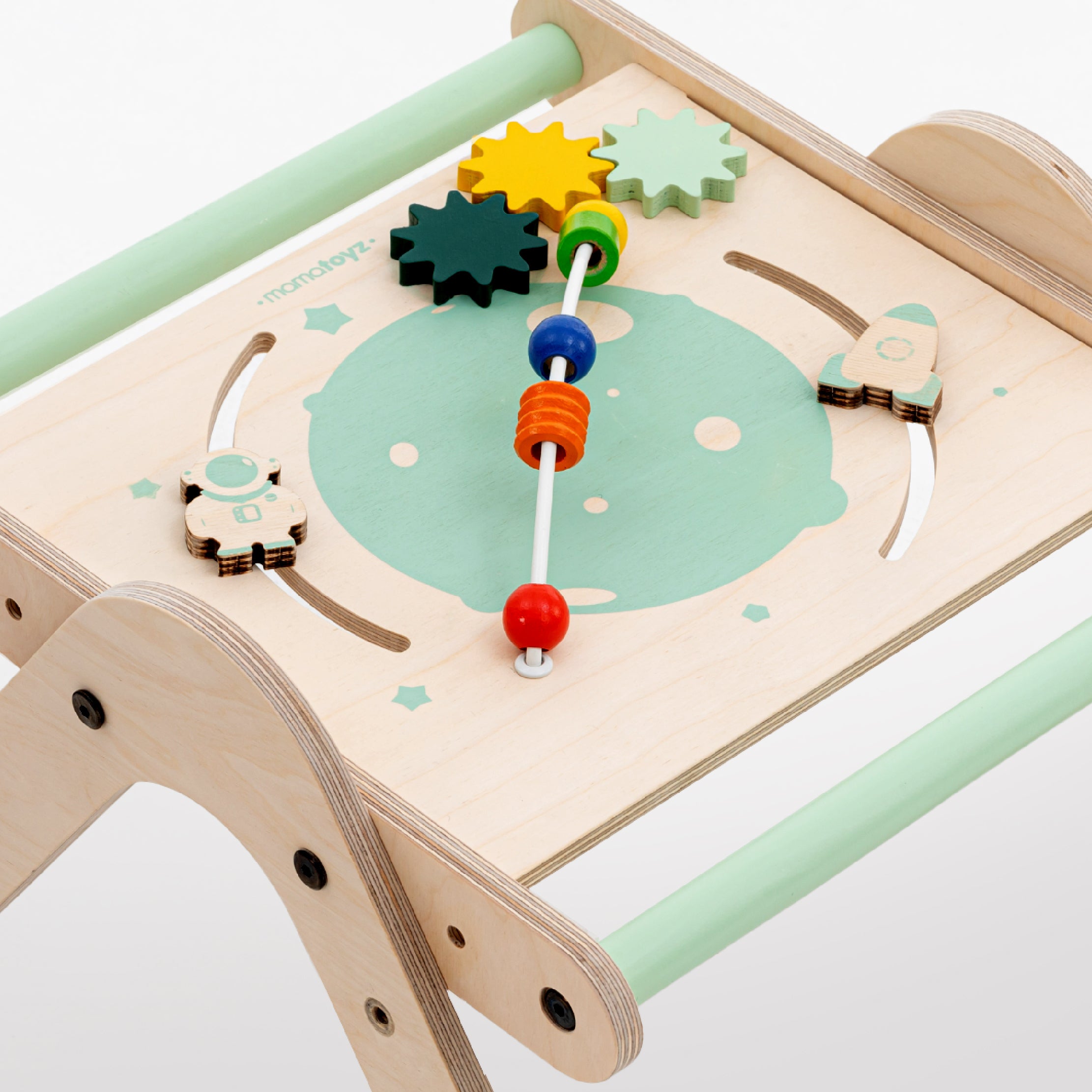 طاولة الأنشطة والمشاية ووك مي